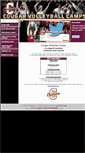 Mobile Screenshot of cougarvolleyballcamp.com